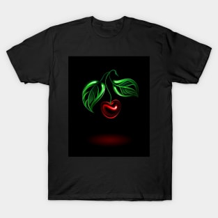 Glowing cherry ( Cherry Berry ) T-Shirt